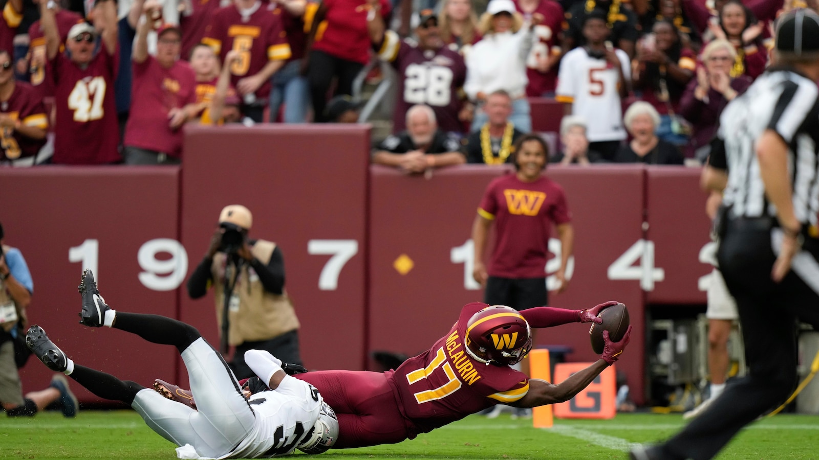 Commanders’ Terry McLaurin misses practice and Jayden Daniels is a limited participant
