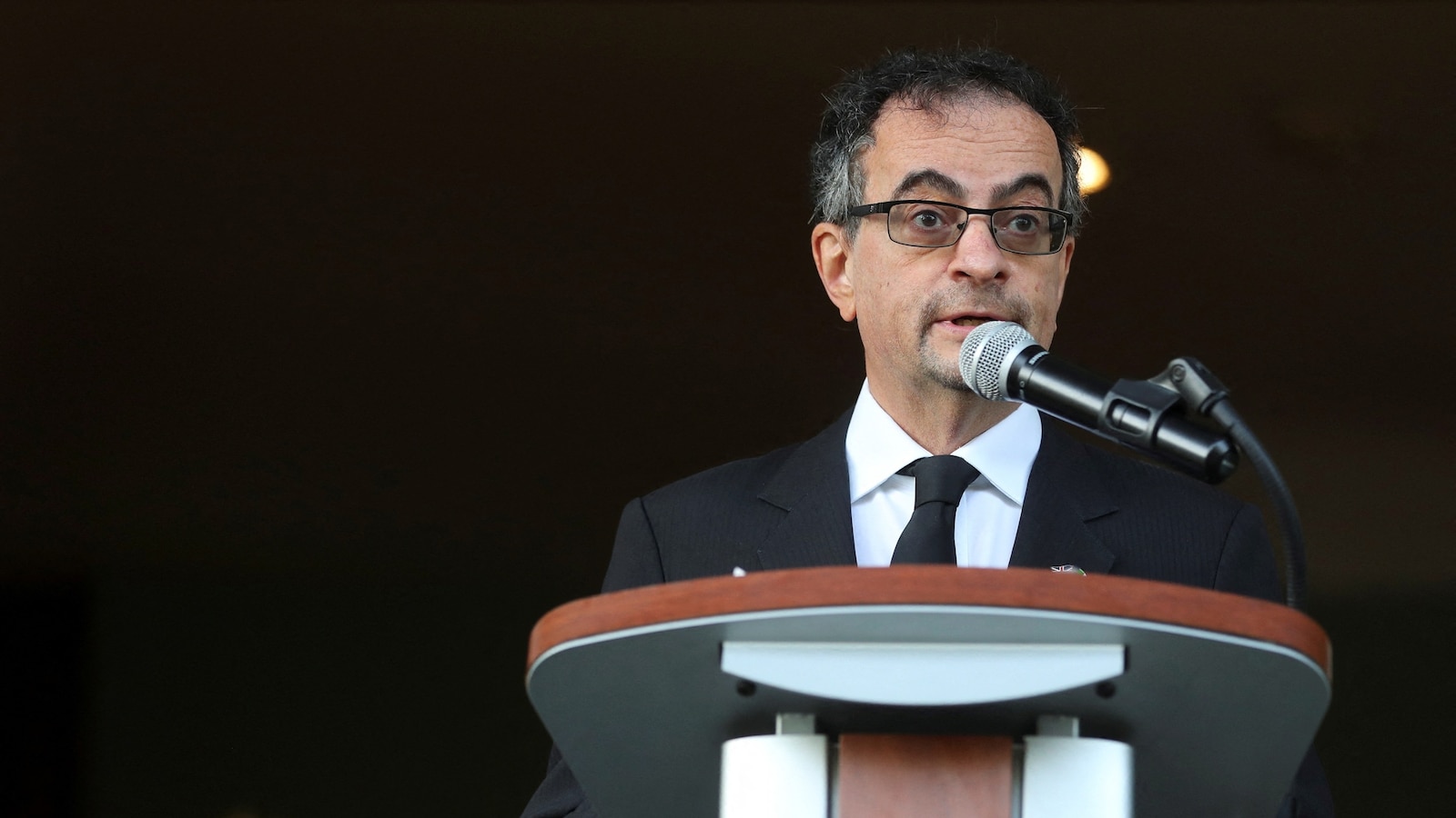 Video allegedly shows UK ambassador to Mexico pointing a rifle at colleague