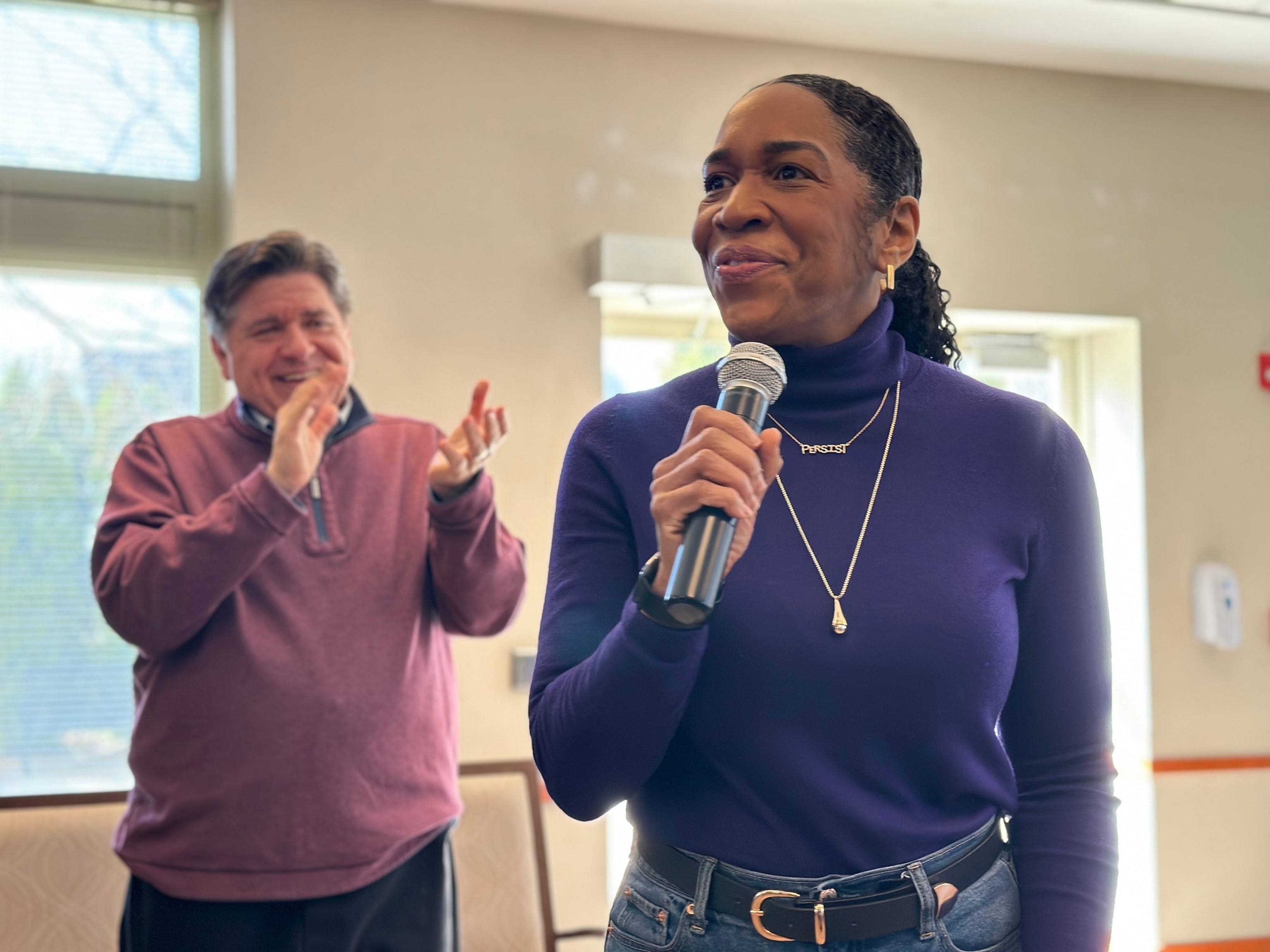 PHOTO: Juliana Stratton,JB Pritzker