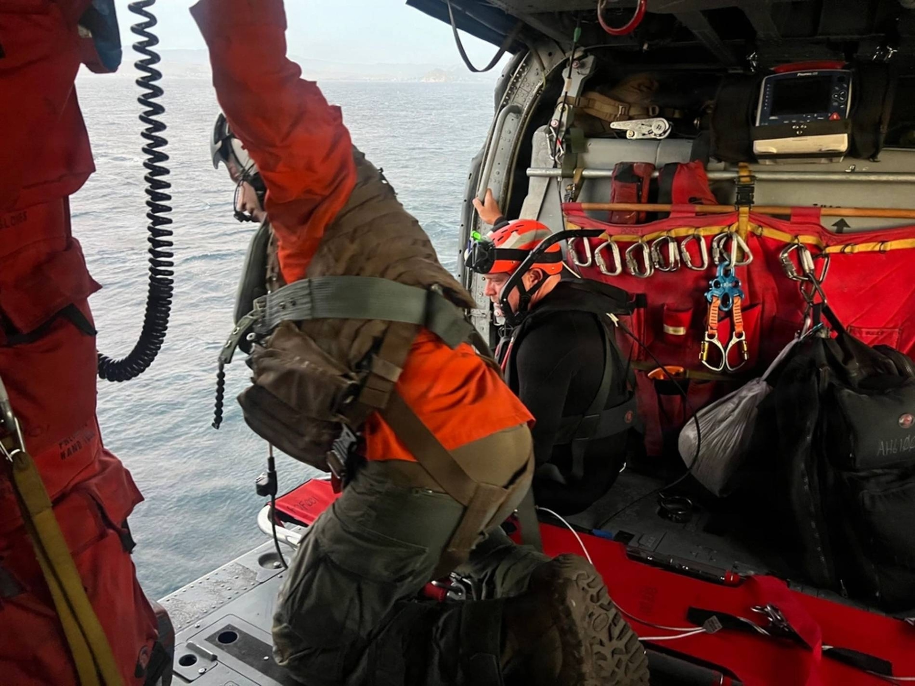 PHOTO: Open-ocean rescue
