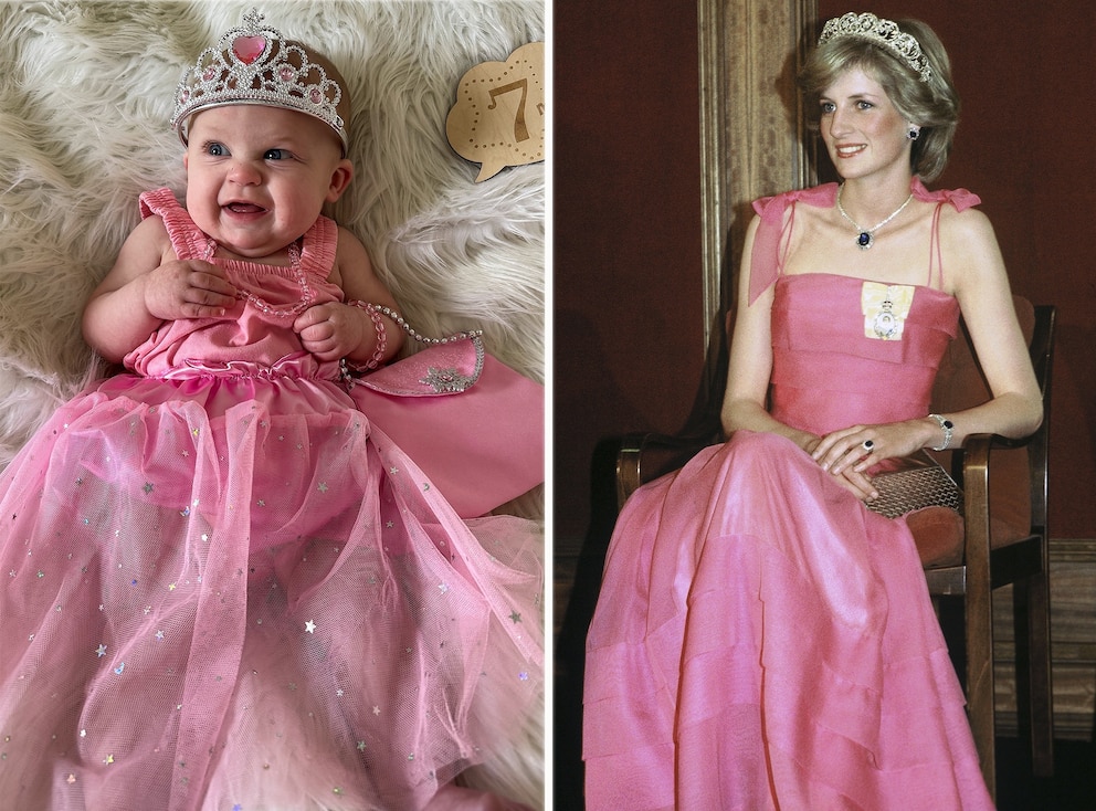 PHOTO: David and Macey Wysong dressed their daughter Dianna in different outfits inspired by Princess Diana's looks.