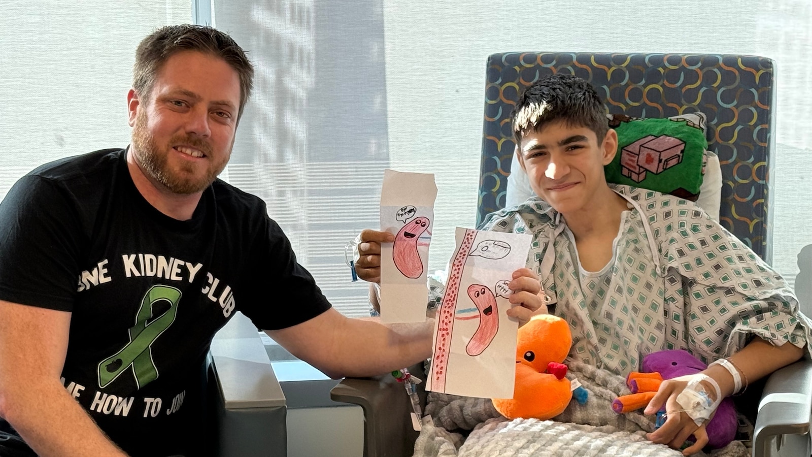 Teen with kidney disease finds donor living minutes away