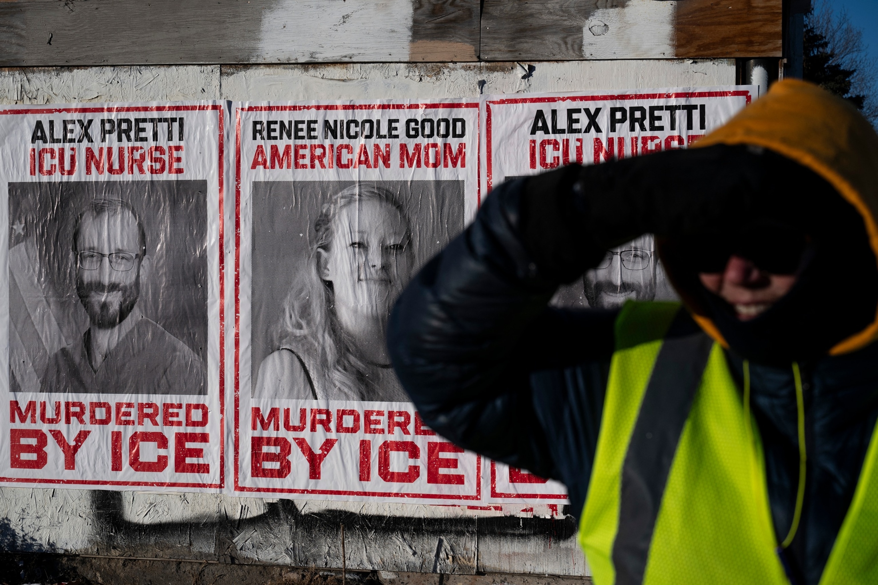 PHOTO: US-IMMIGRATION-ICE-SHOOTING