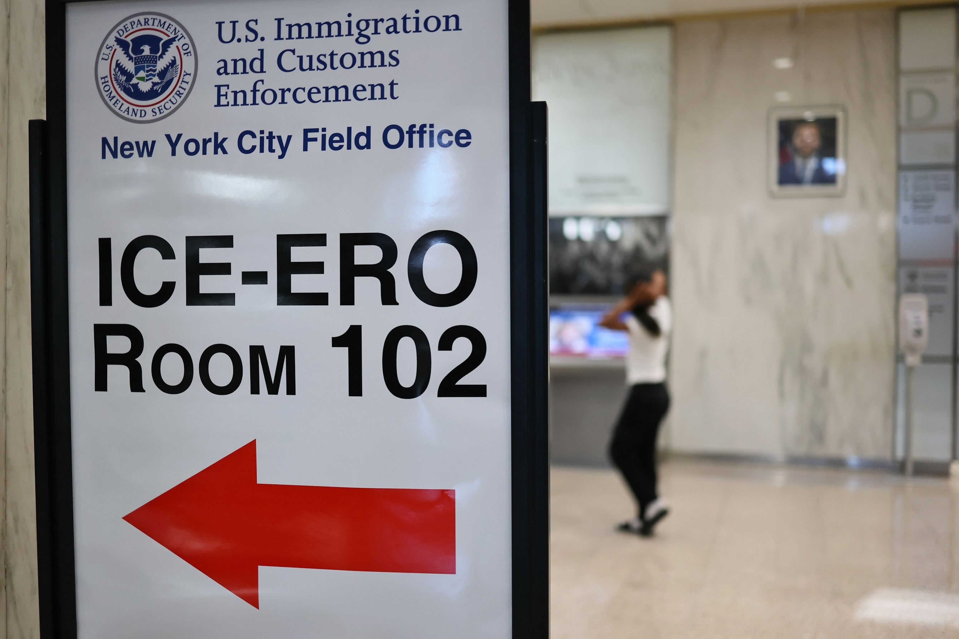 Foto: ICE detuvo a inmigrantes dentro de los tribunales de la ciudad de Nueva York