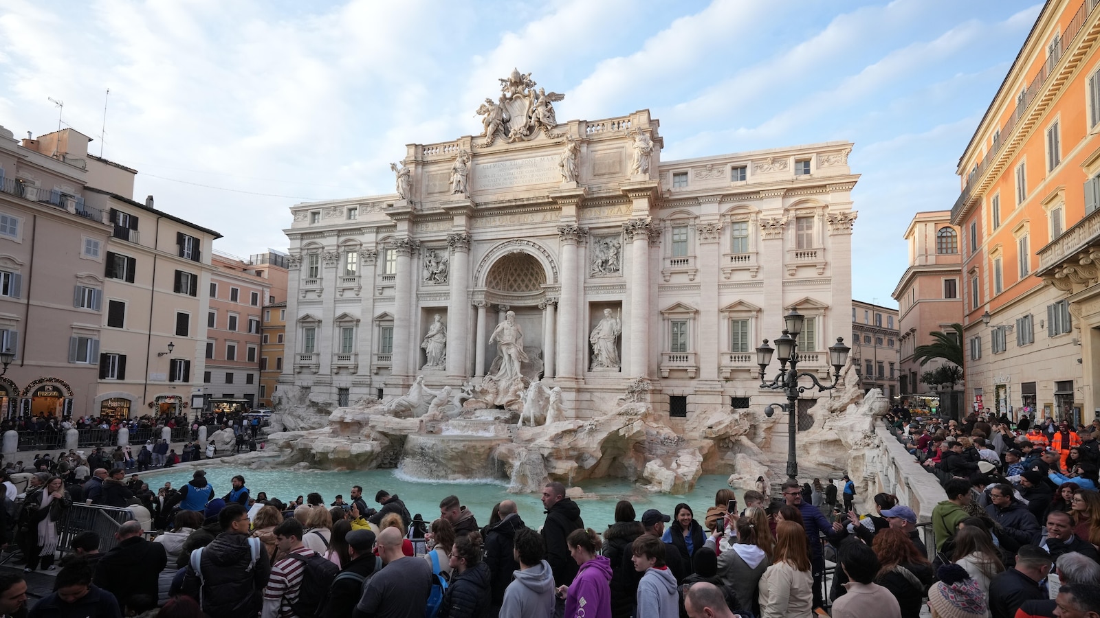 Visiting the Trevi Fountain now will cost more than just a coin toss with a 2-euro tourist fee