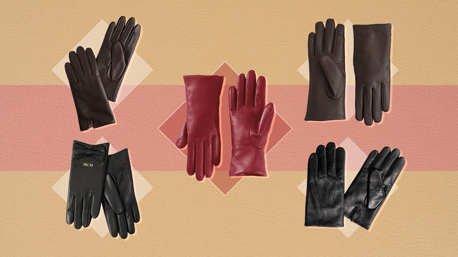 Shop leather gloves for men and women
