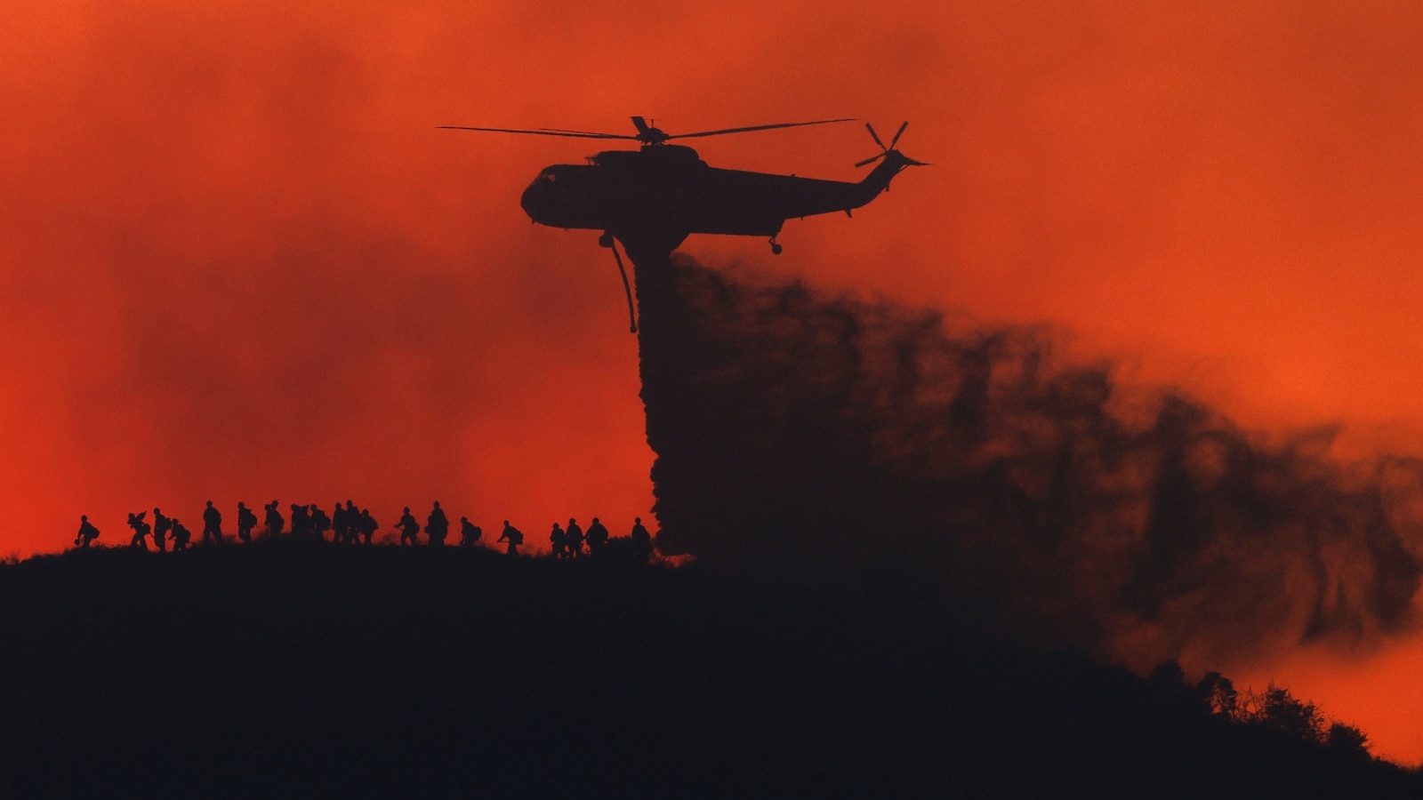 A 'fire year': Widespread US drought fueling fears of never-ending wildfires