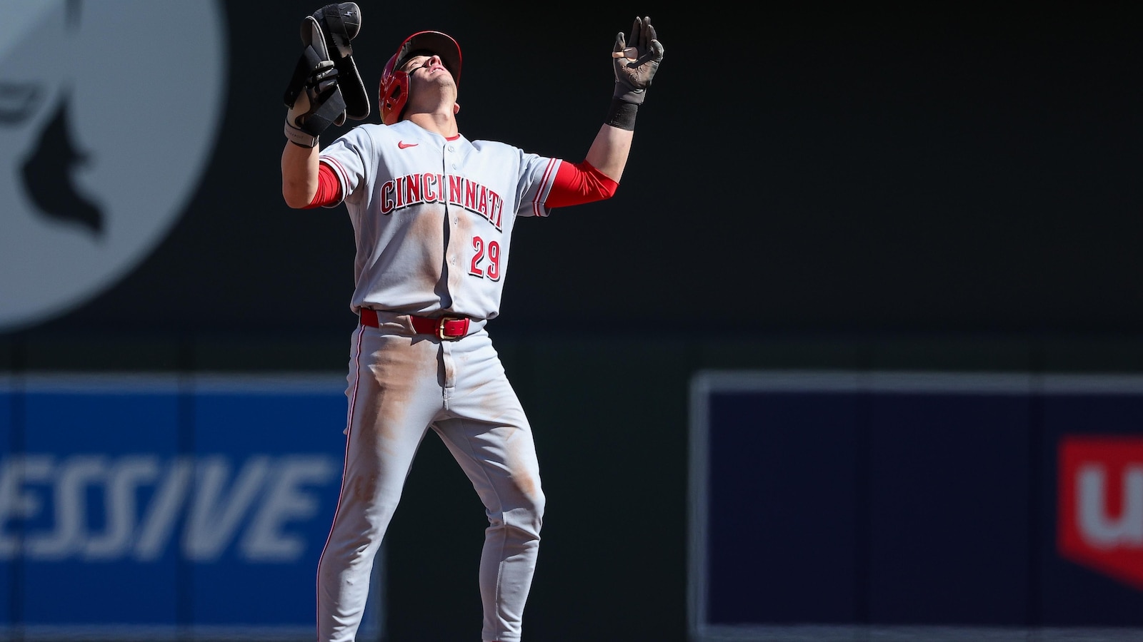 TJ Friedl has 3-run double in 9th, and Reds rally for 7-4 win in 10 for 3-game sweep of Twins