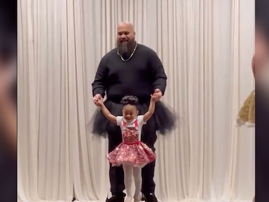 Dad dancing with daughter at her 1st ballet recital is the joy we all need Dad dancing with daughter at her 1st ballet recital is the joy we all need