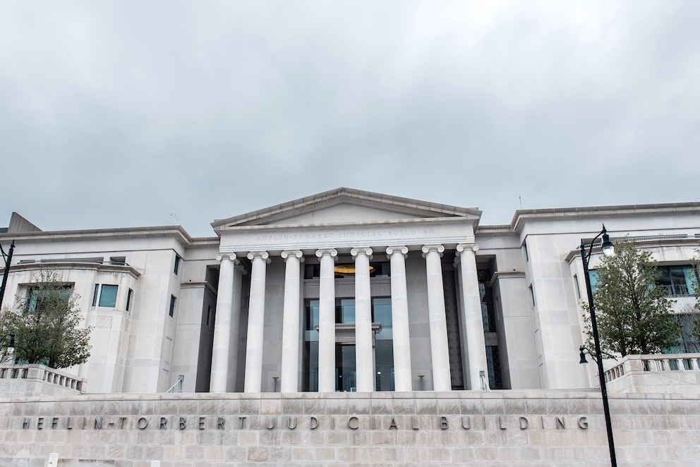 PHOTO: In this Feb. 28, 2024, file photo, the Alabama Supreme Court building is shown in Montgomery, Alabama.