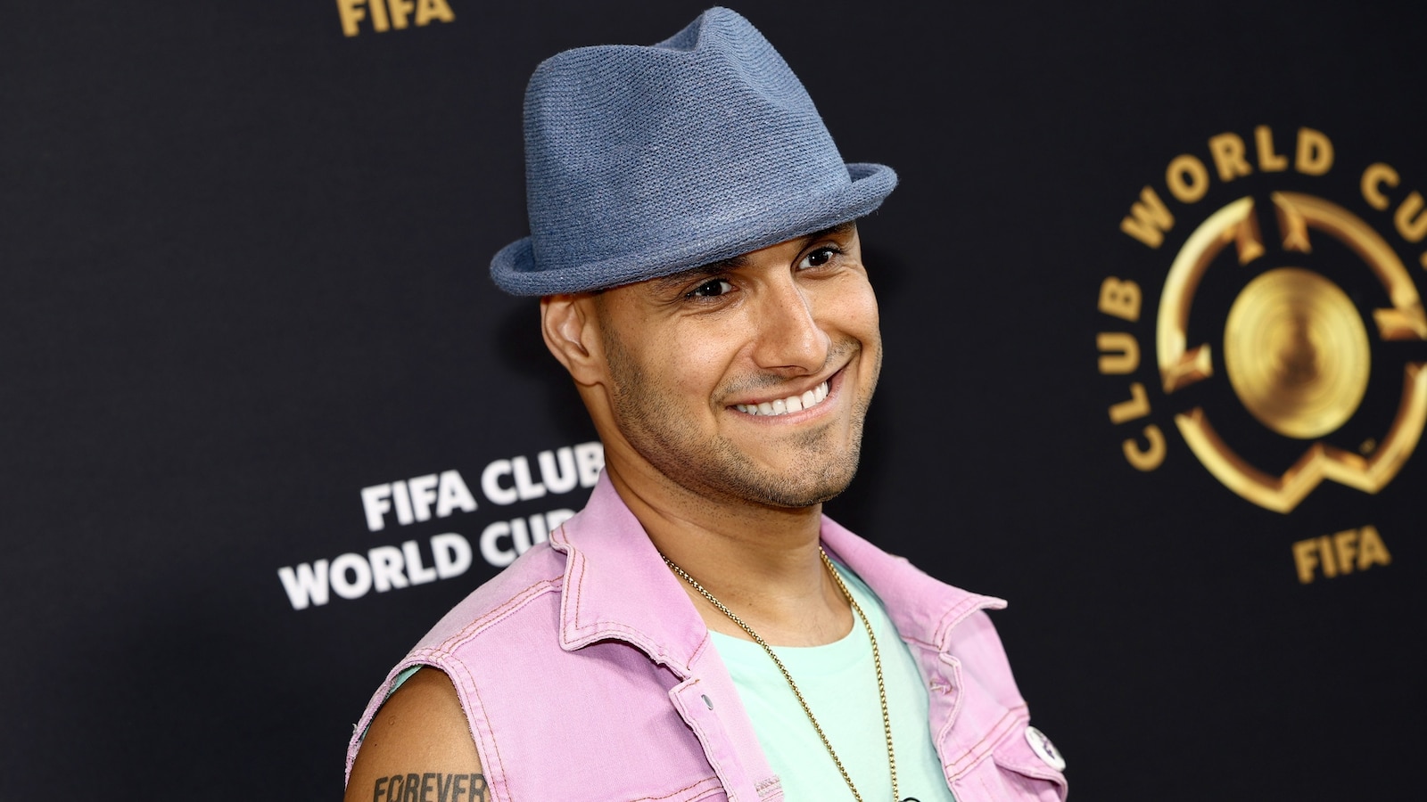 Emmanuel Kelly at the FIFA Club World Cup Final