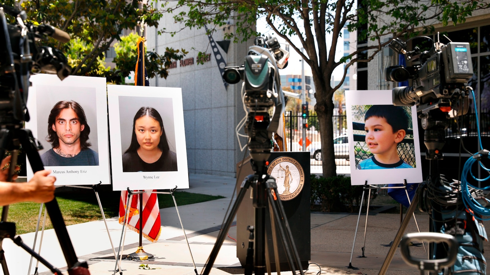 NextImg:California man Marcus Eriz found guilty of killing 6-year-old boy Aiden Leos in road rage incident