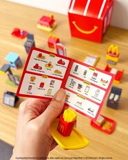 Supershrink It McDonald s Launching Mini Happy Meal Toys ABC News
