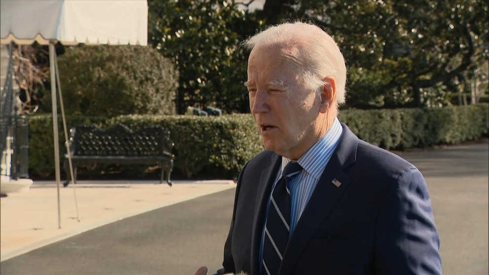 Video Biden criticizes House GOP over Ukraine aid - ABC News