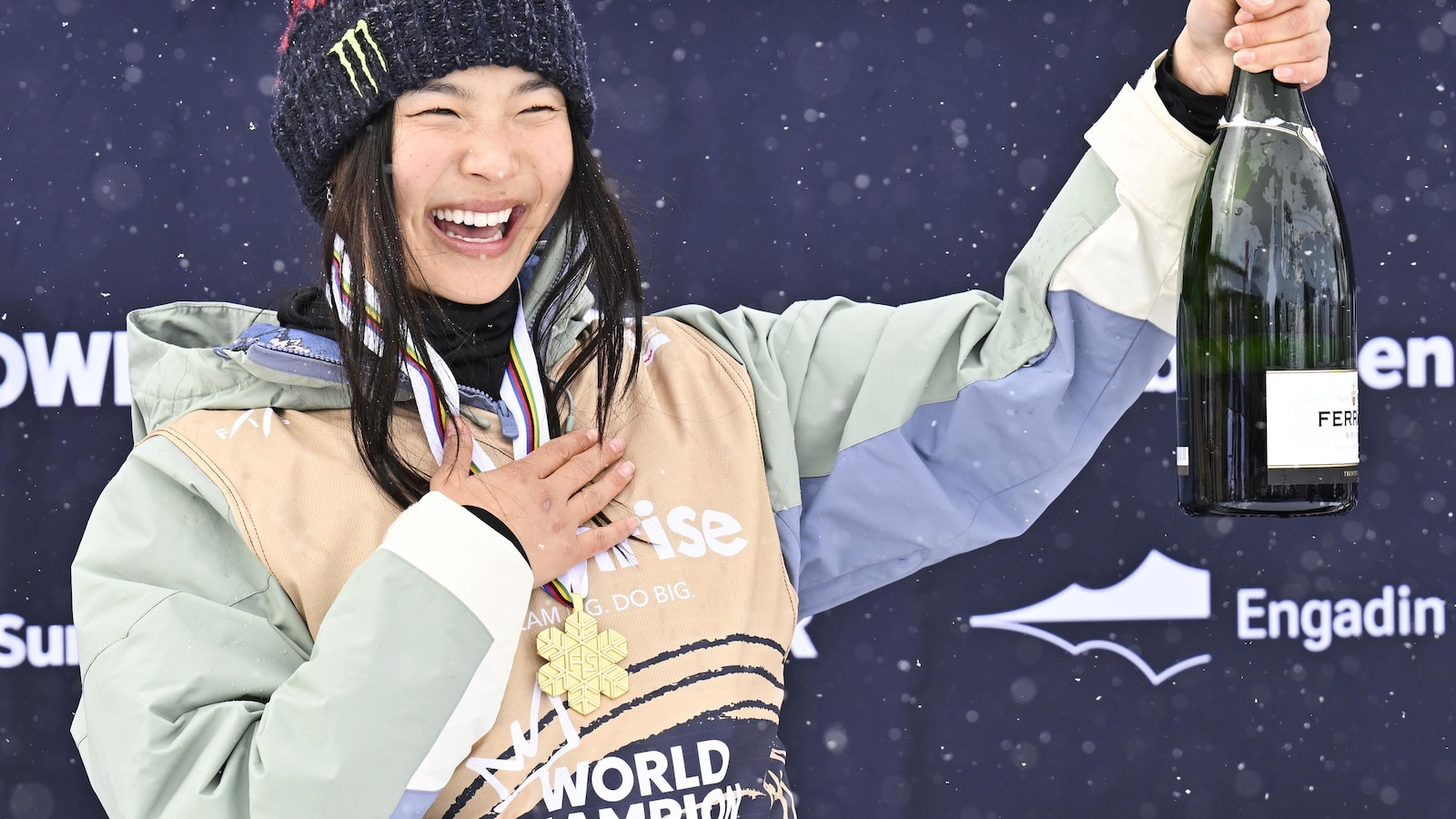 2-time Olympic champion Chloe Kim injures shoulder in training, optimistic for Winter Games