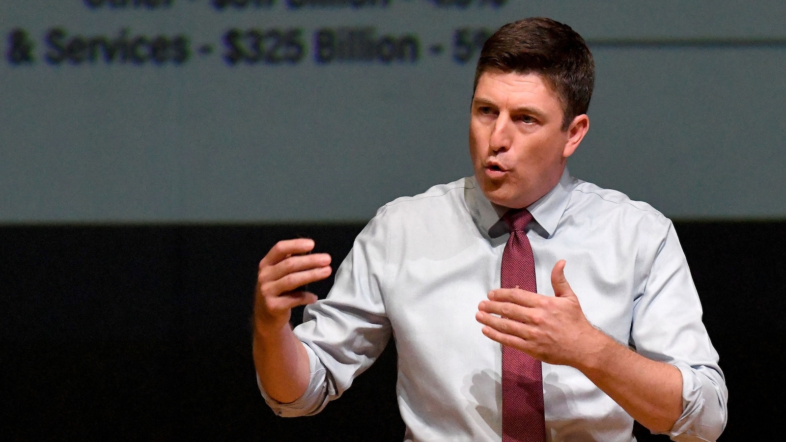 Republican Rep. Bryan Steil booed defending Trump tariffs at Wisconsin town hall