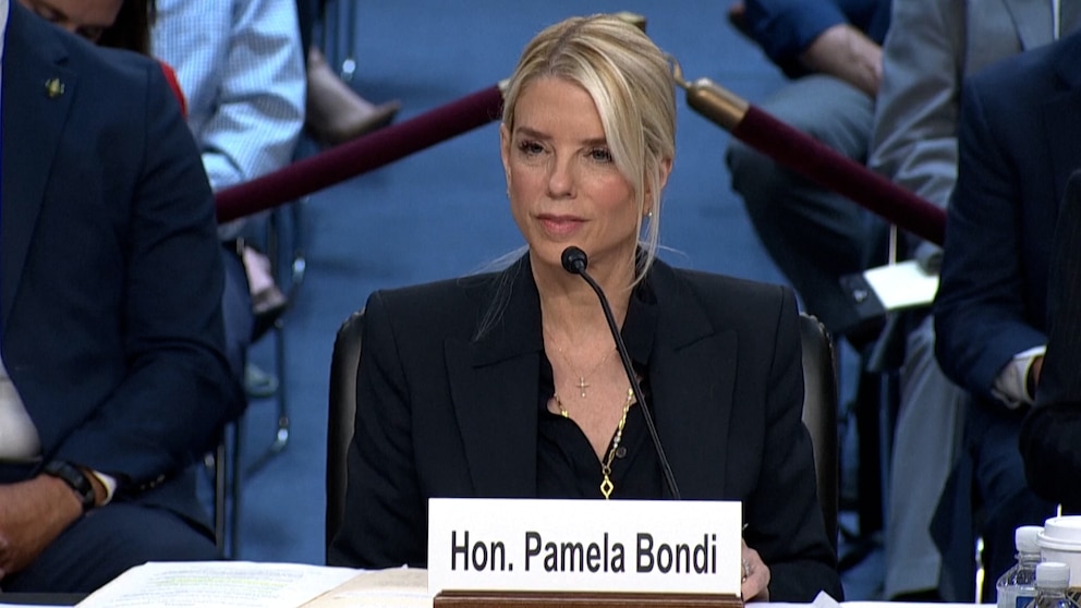 Video Key moments from Attorney General Pam Bondi's Senate hearing - ABC  News