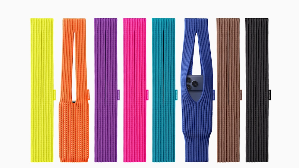 Apple launches new iPhone Pocket knit case designed by Issey Miyake