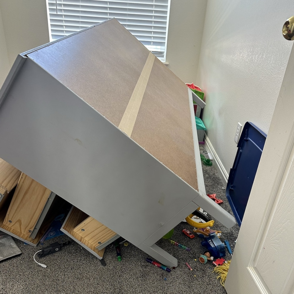 Video Mom shares furniture tipover reminder for parents ABC News