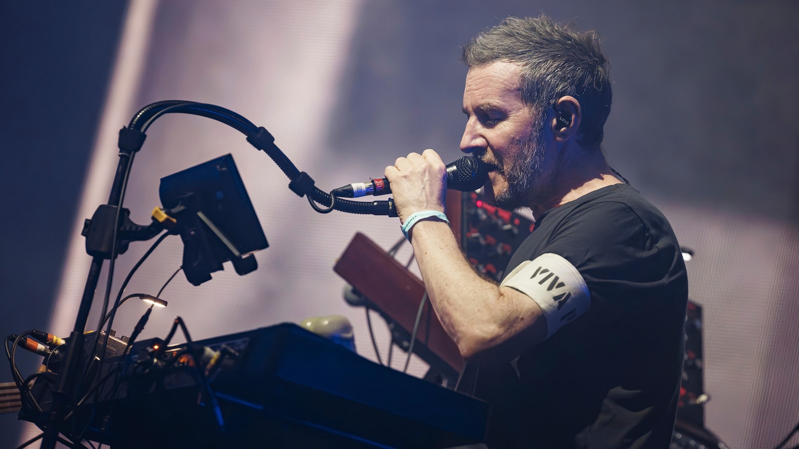 Singapore bans 2 Massive Attack members after pro-Palestine display at concert abcnews.com Singapore bans 2 Massive Attack members after pro-Palestine display at concert abcnews.com