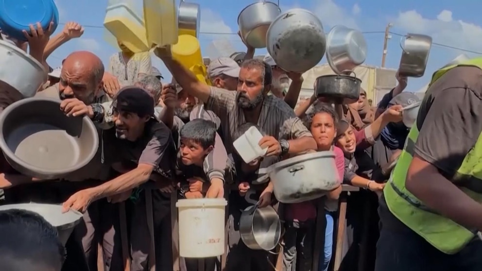 Video Famine declared in Gaza City amid Israel's siege, with 500,000 ...