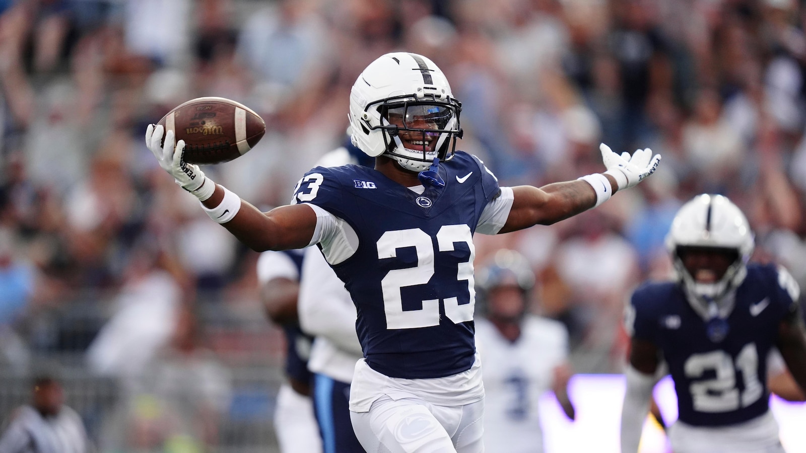 No. 6 Oregon at No. 3 Penn State is the main event on an attractive Top 25 schedule in Week 5
