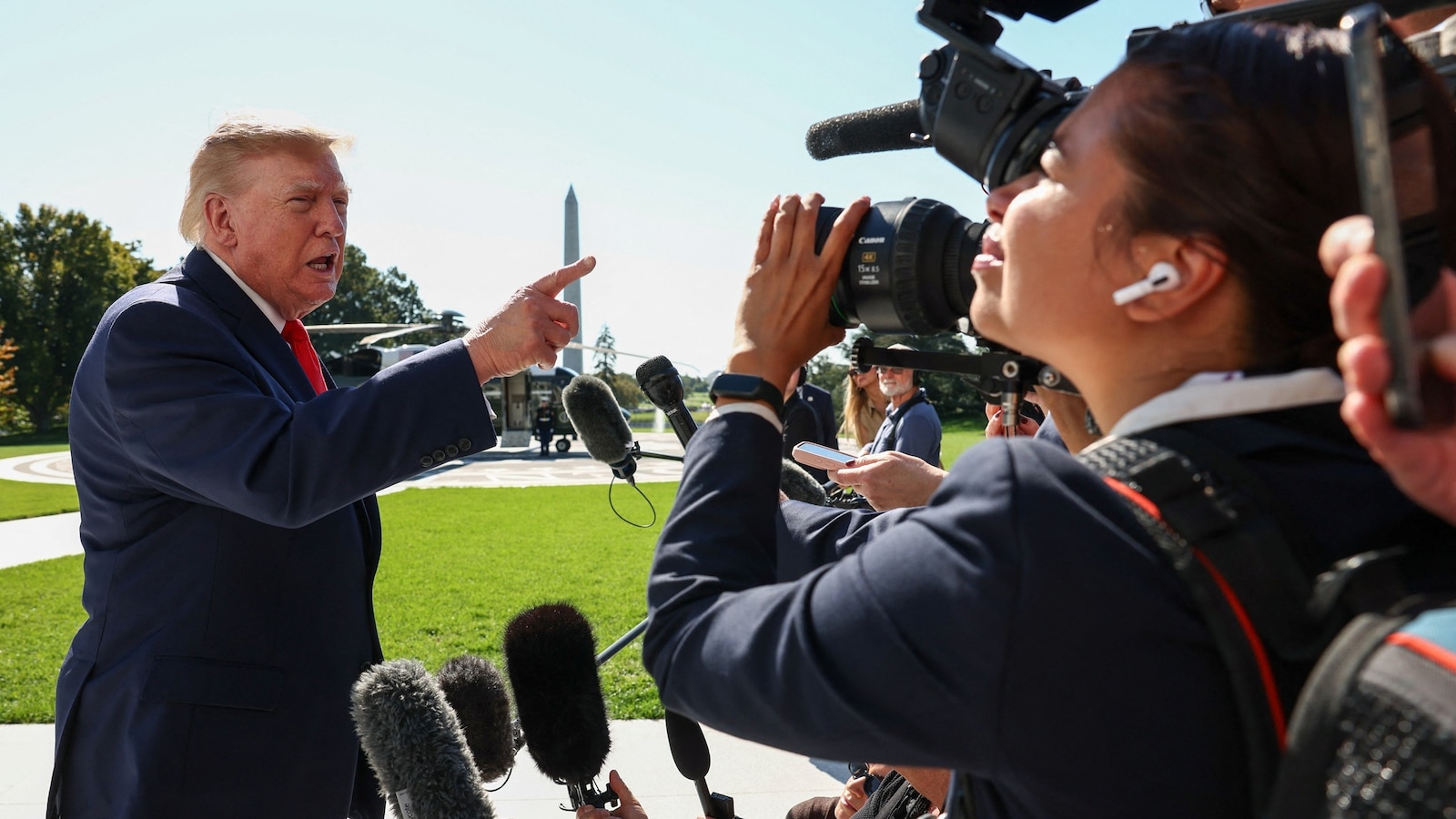 Trump blasts Omar, says he doesn't take a position on whether she should be deported