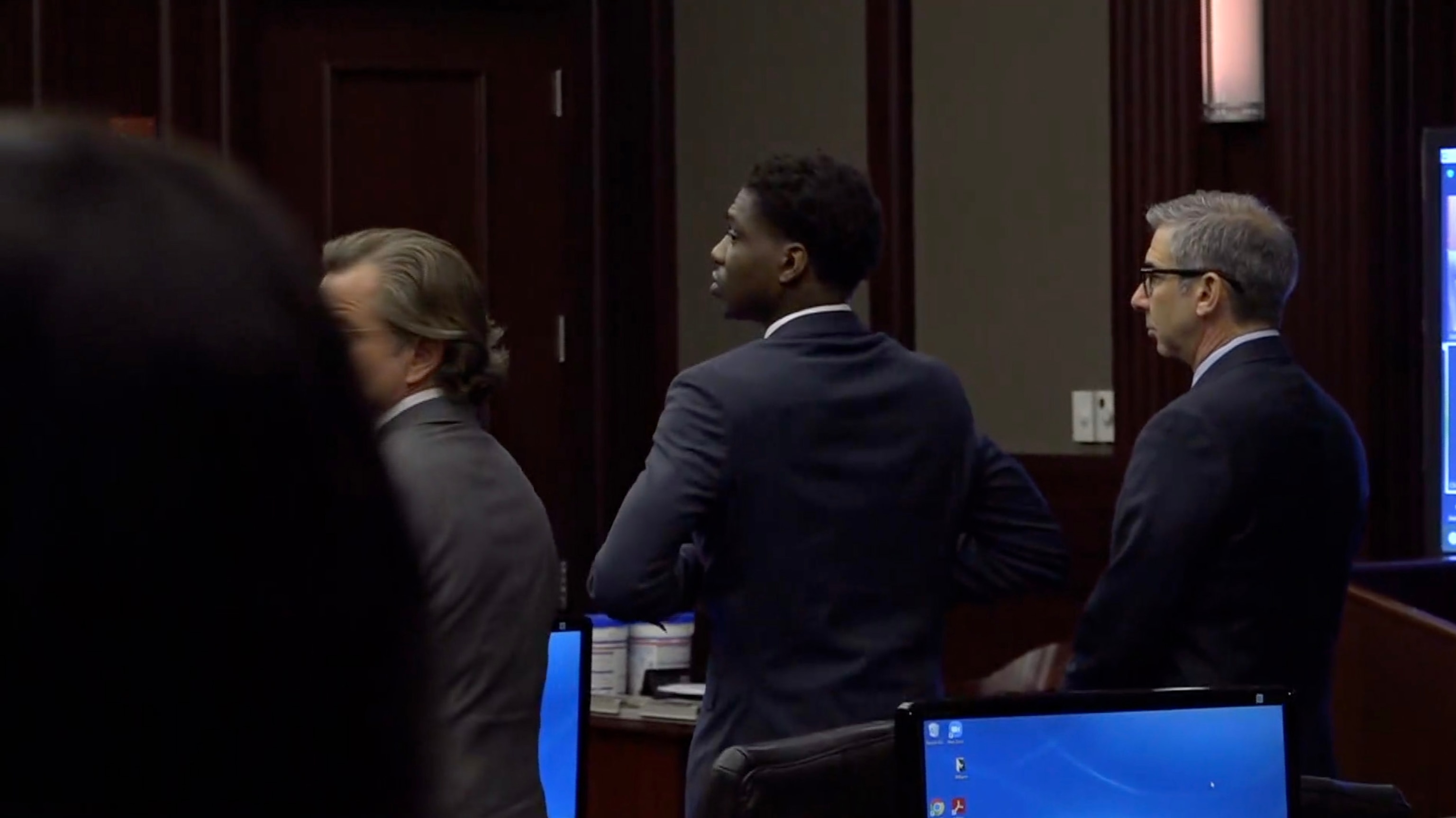 PHOTO: Noah Williams, the rapper known as Spinabenz, has been found not guilty on charges of possession of a firearm by a convicted felon, Oct. 20, 2022, in Jacksonville, Fla.