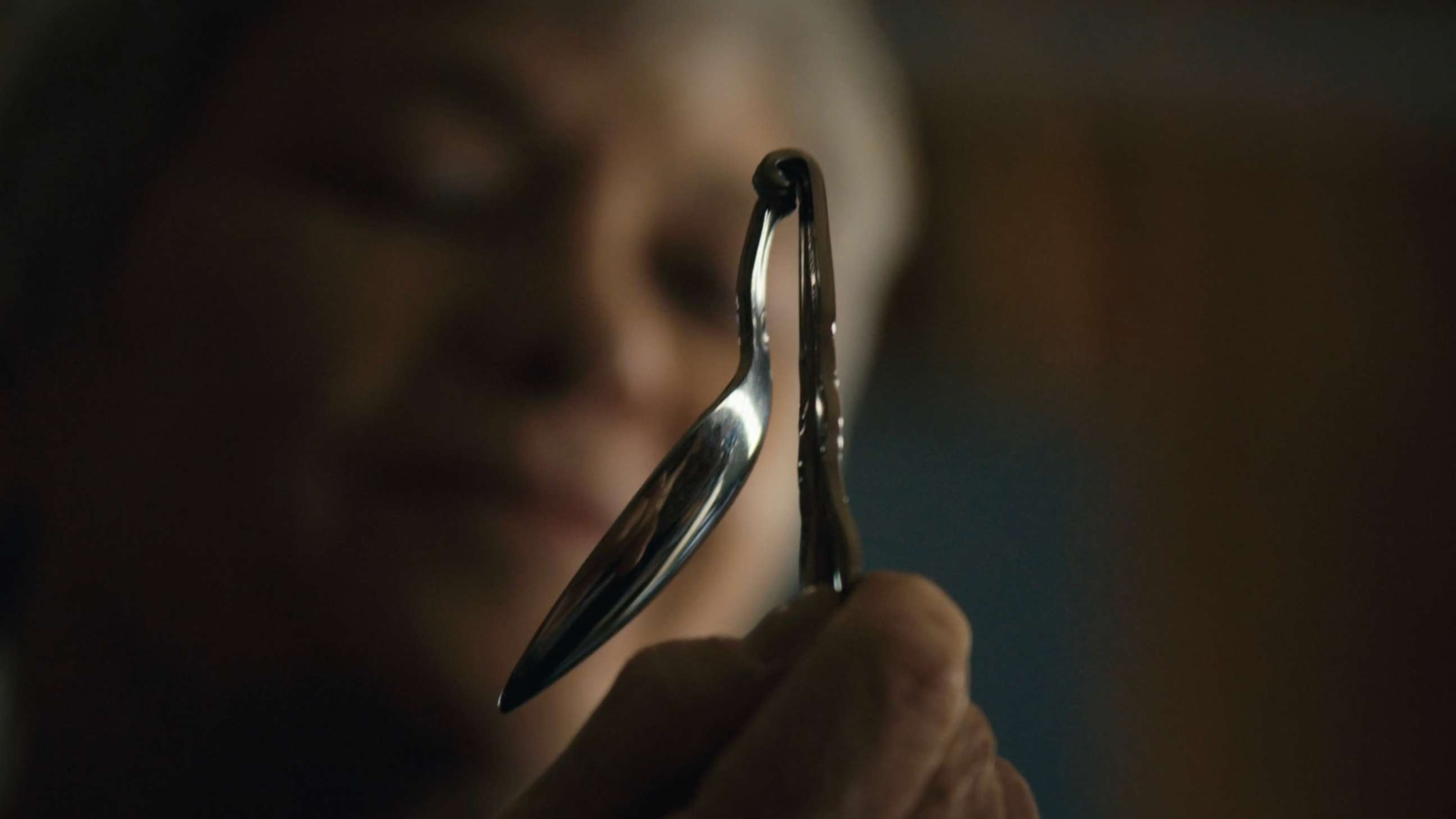 PHOTO: Jeannie Lagle, a psychologist who spent time researching Boyer and befriended her, is shown holding a bent spoon.