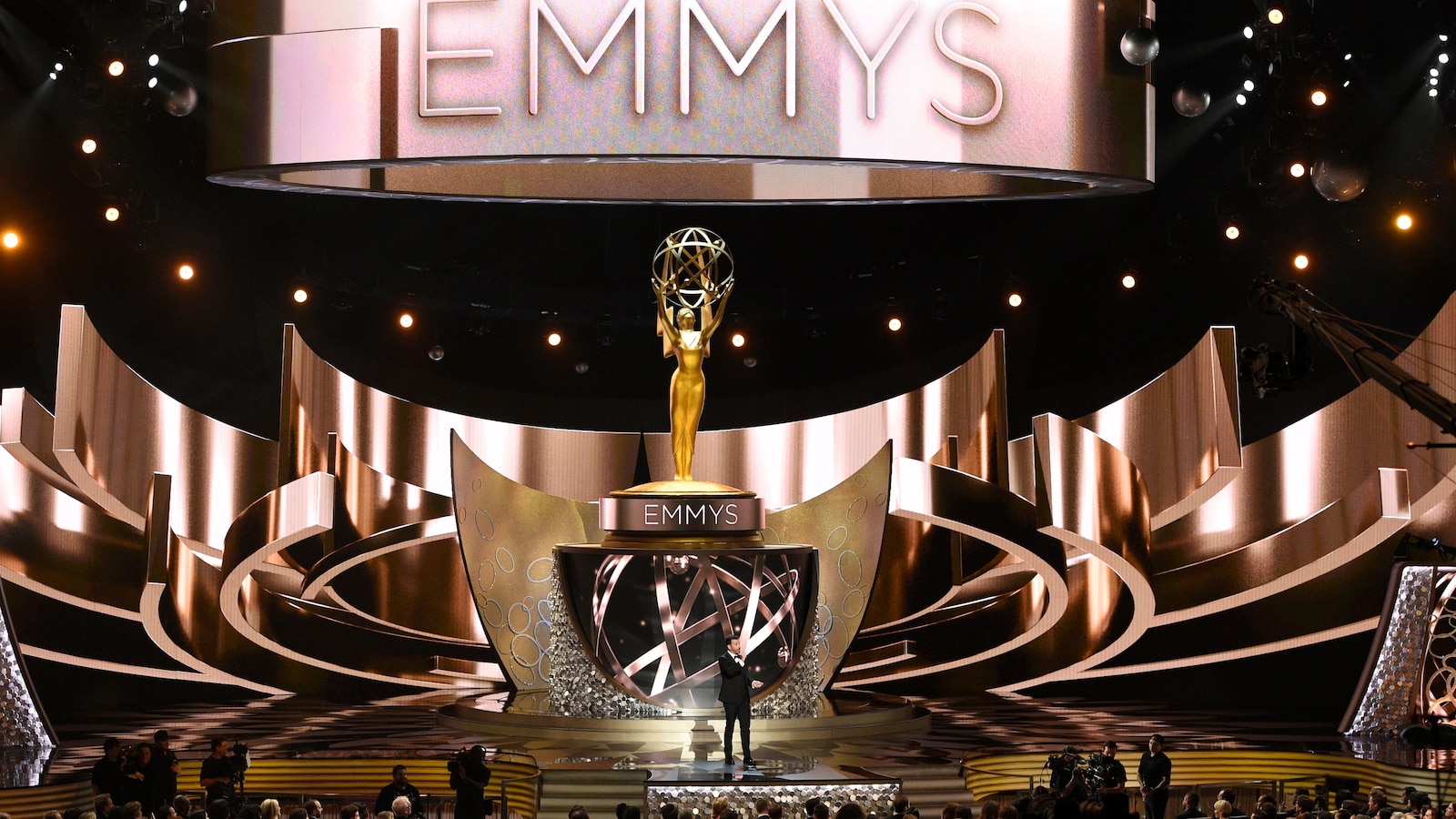 Early Emmys ceremony could bring many trophies for ‘The Pitt,’ ‘Hacks’ and ‘Pluribus’