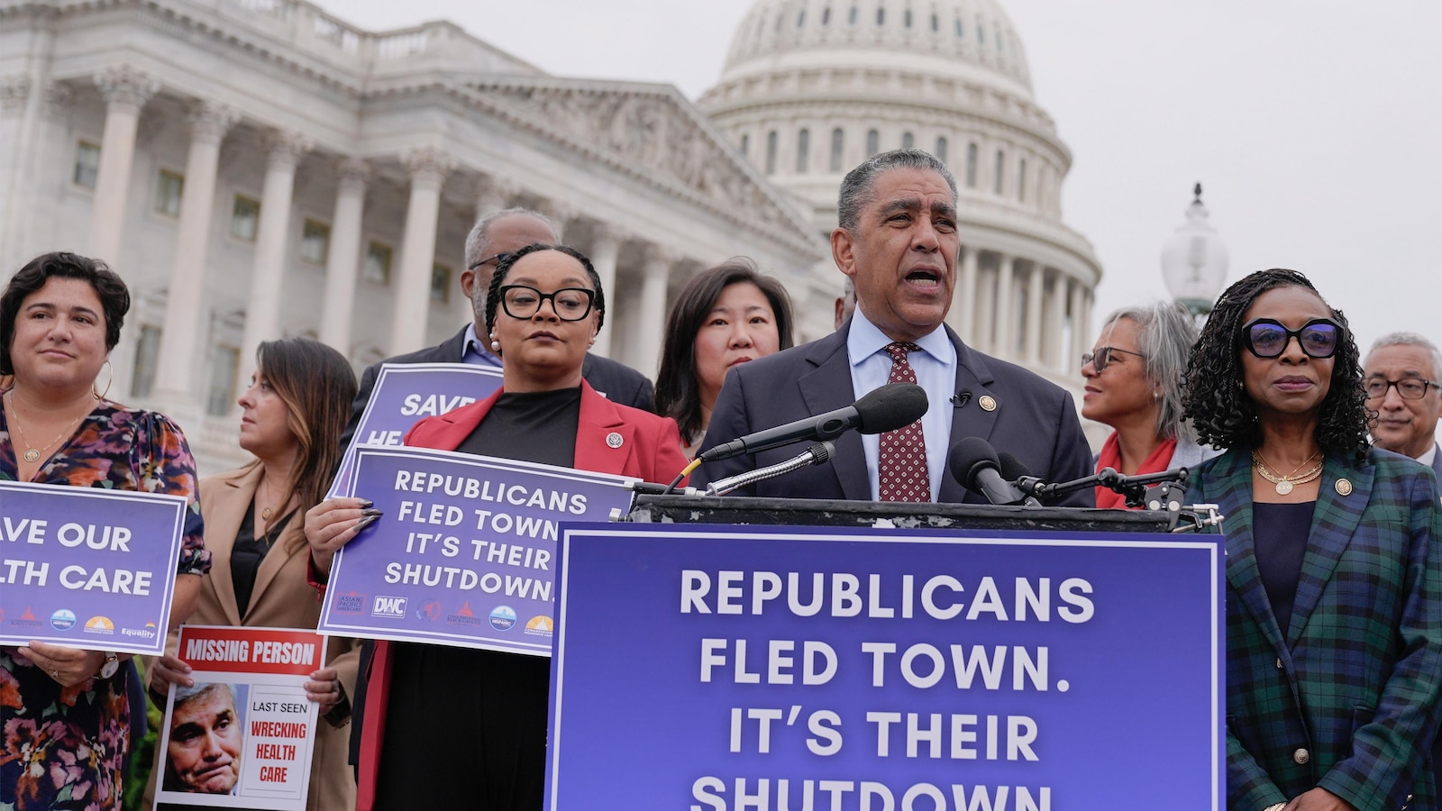 Government Shutdown Persists Amidst Partisan Healthcare and Funding Disputes
