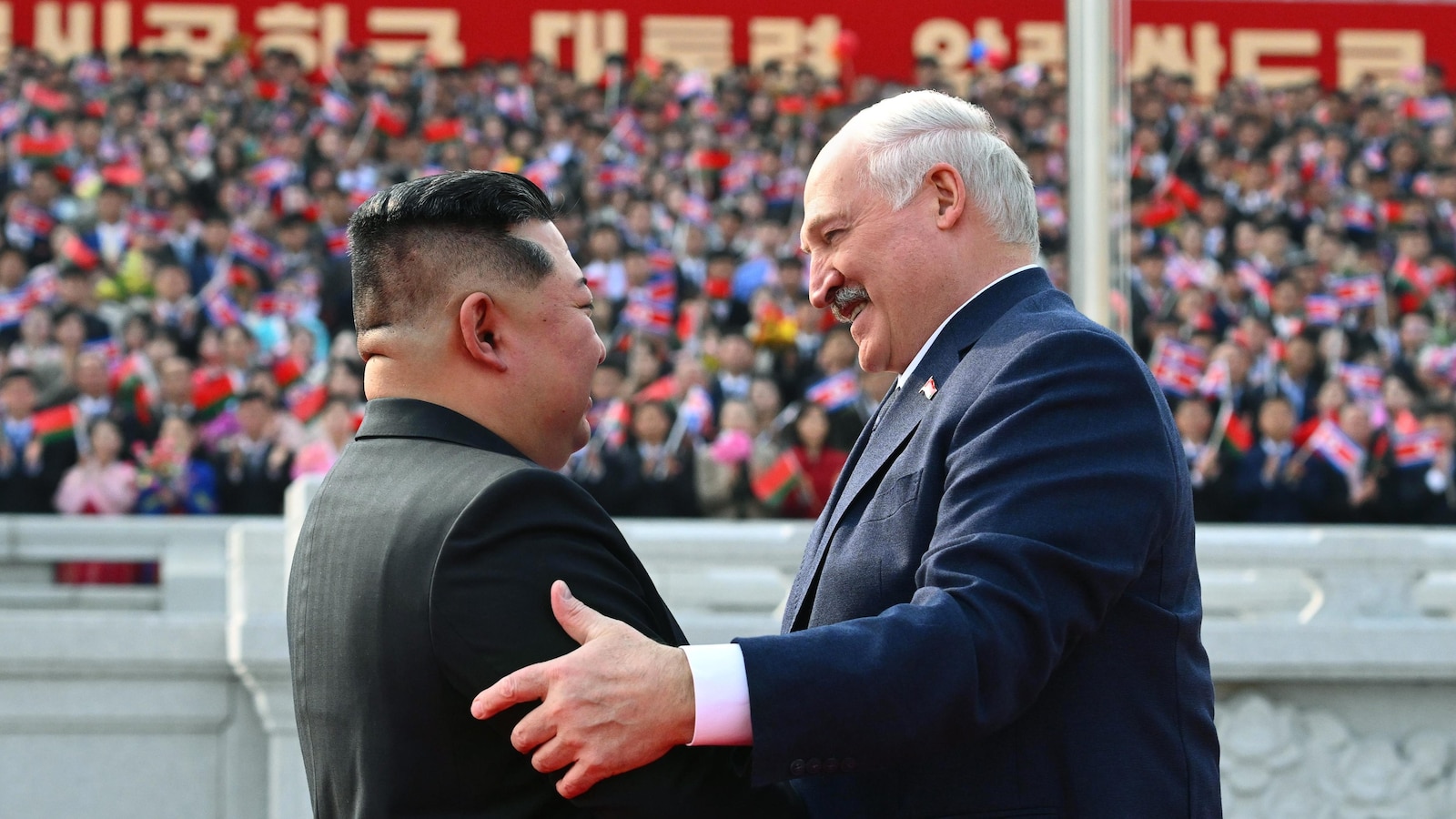 North Korea, Belarus leaders meet in Pyongyang, sign friendship treaty