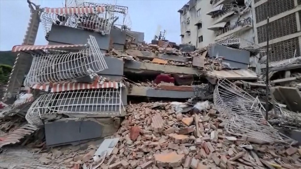 WATCH:  Inside rescue efforts after Venezuela earthquake