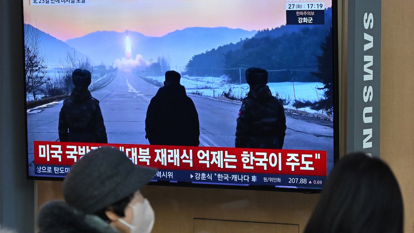 North Korea test-launches 2 ballistic missiles toward sea, Japan and South Korea say