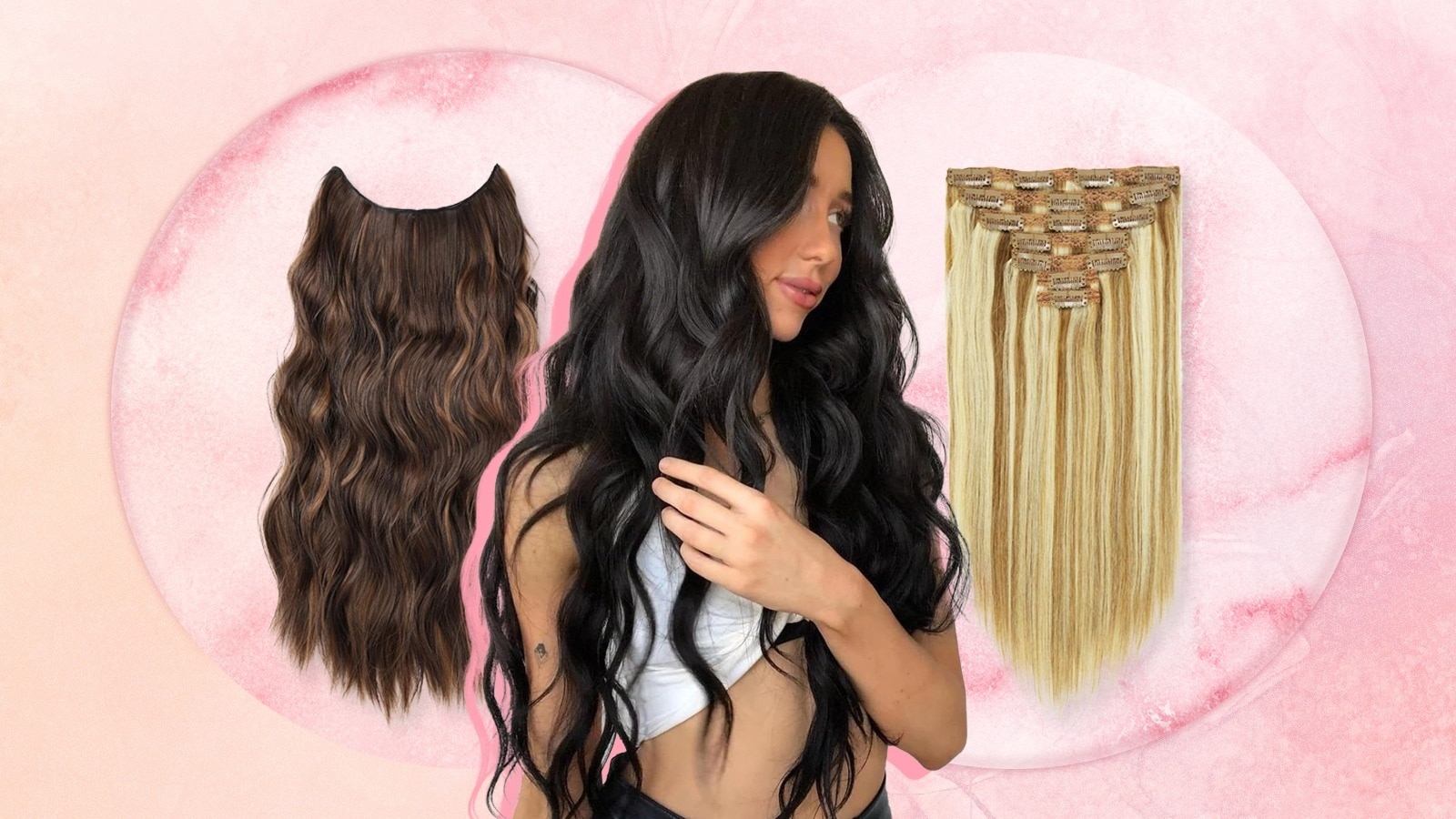 Try before you buy clip in hair extensions