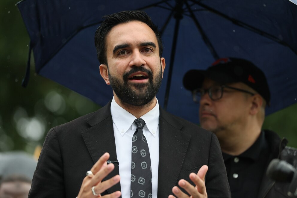 PHOTO: New York Mayoral Candidate Zohran Mamdani Makes Campaign Announcement In The Bronx