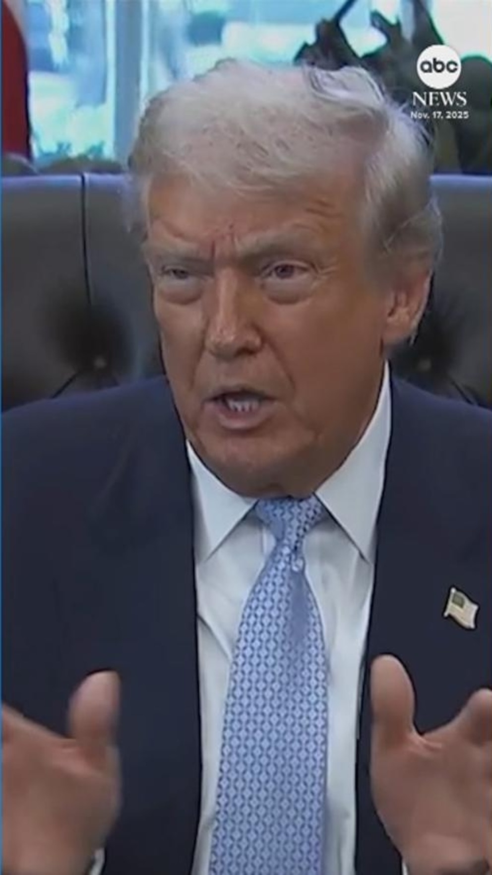 WATCH: President Trump says he supports release of Jeffrey Epstein files