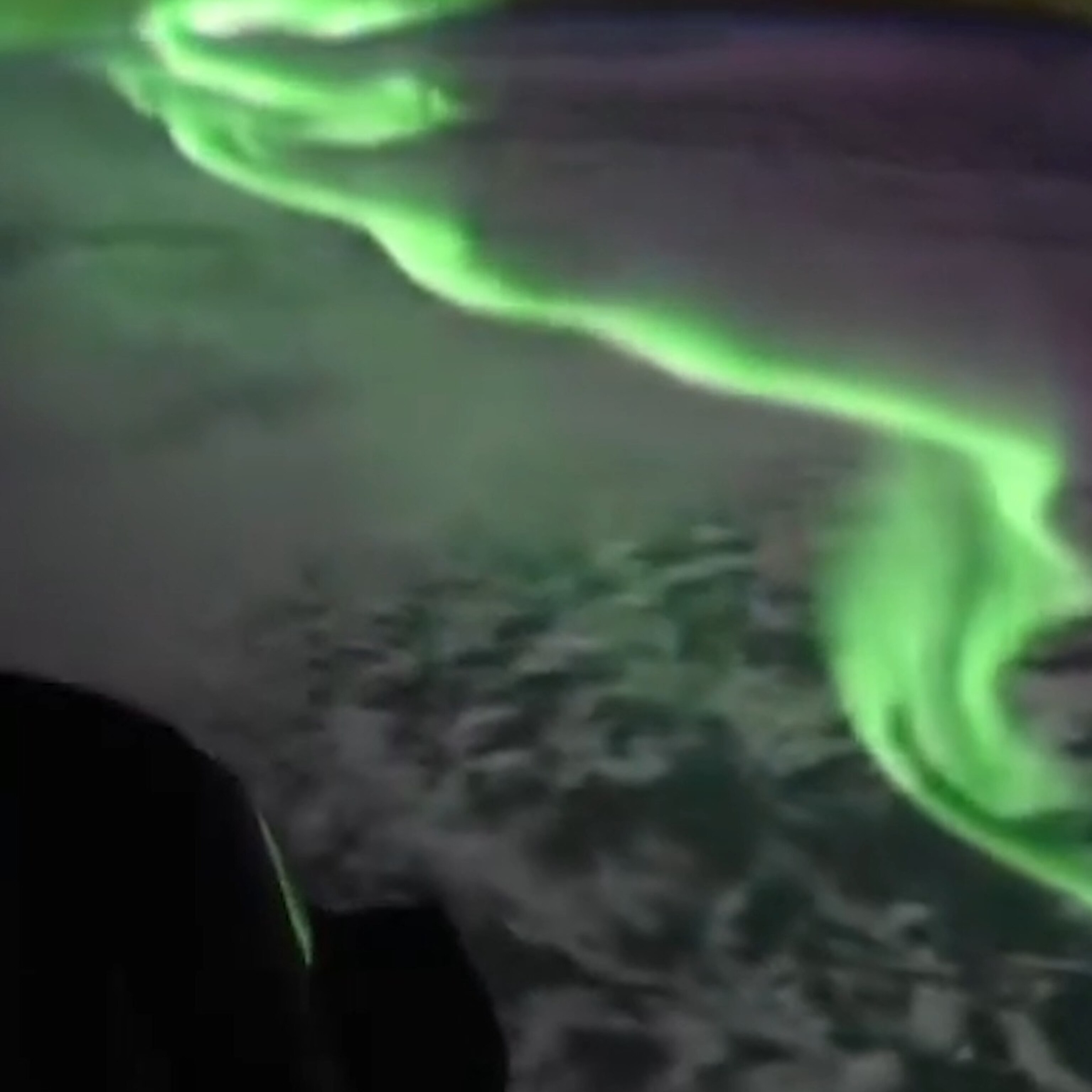 Video Stunning aurora seen from space - ABC News