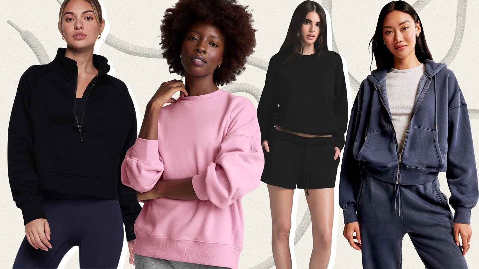 Shop sweatshirts and hoodies for winter.
