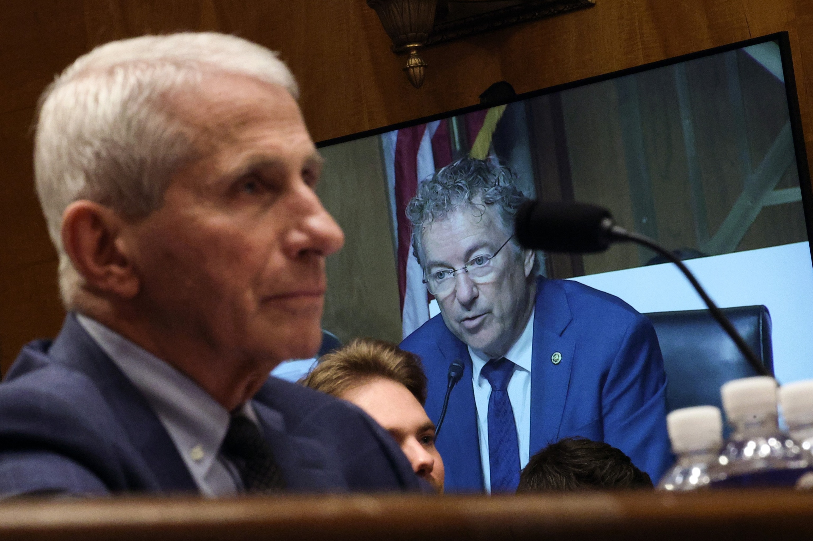 PHOTO: Former NIH Director Anthony Fauci Testifies Senate Committee On Homeland Affairs