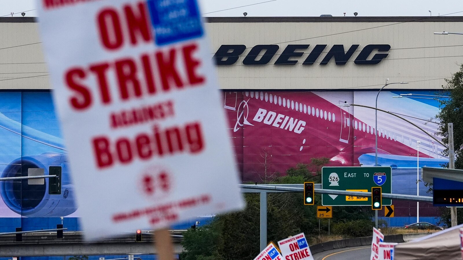 Boeing CEO says the company will begin furloughs soon to save cash during labor strike Boeing CEO says the company will begin furloughs soon to save cash during labor strike