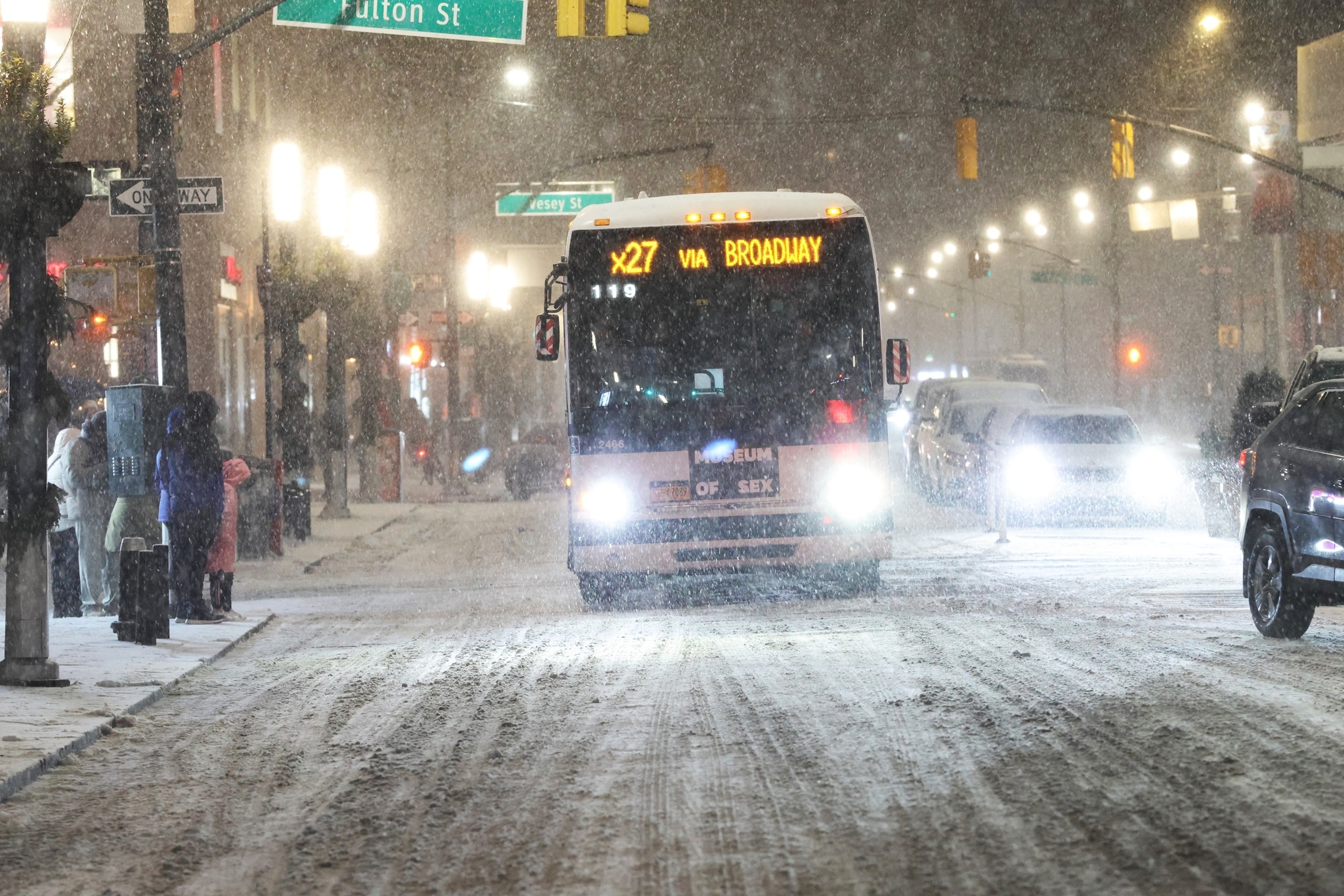 PHOTO: Winter Storm Brings Heavy Snow To Areas Of New York And New Jersey