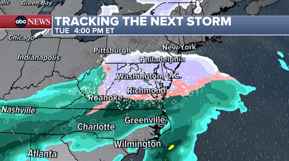 PHOTO: tracking the next storm