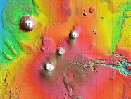 Image Of Giant Volcano On Mars Captured By NASA Orbiter ABC News Image Of Giant Volcano On Mars Captured By NASA Orbiter ABC News