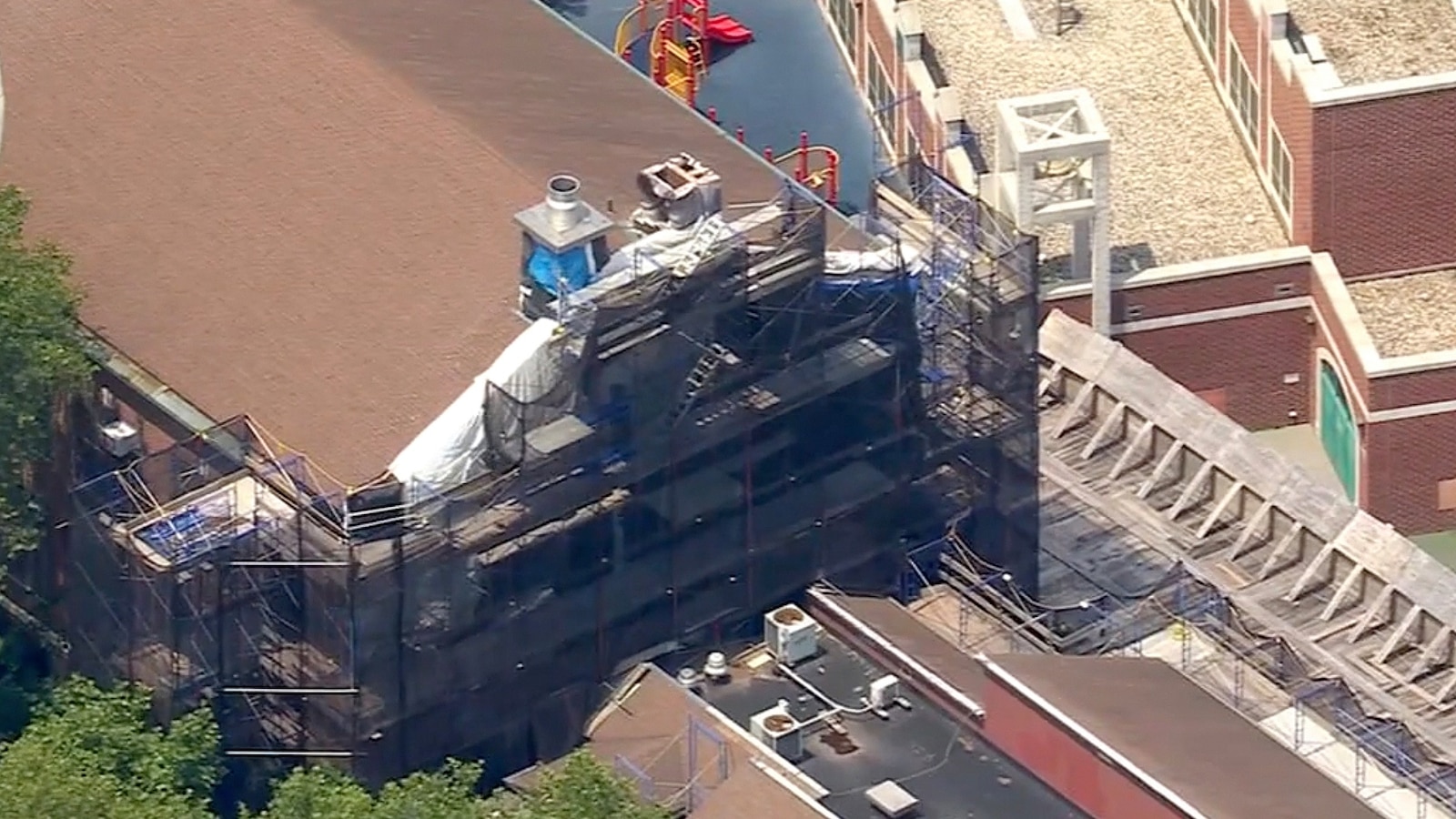 Human remains discovered inside New York City school chimney: Police