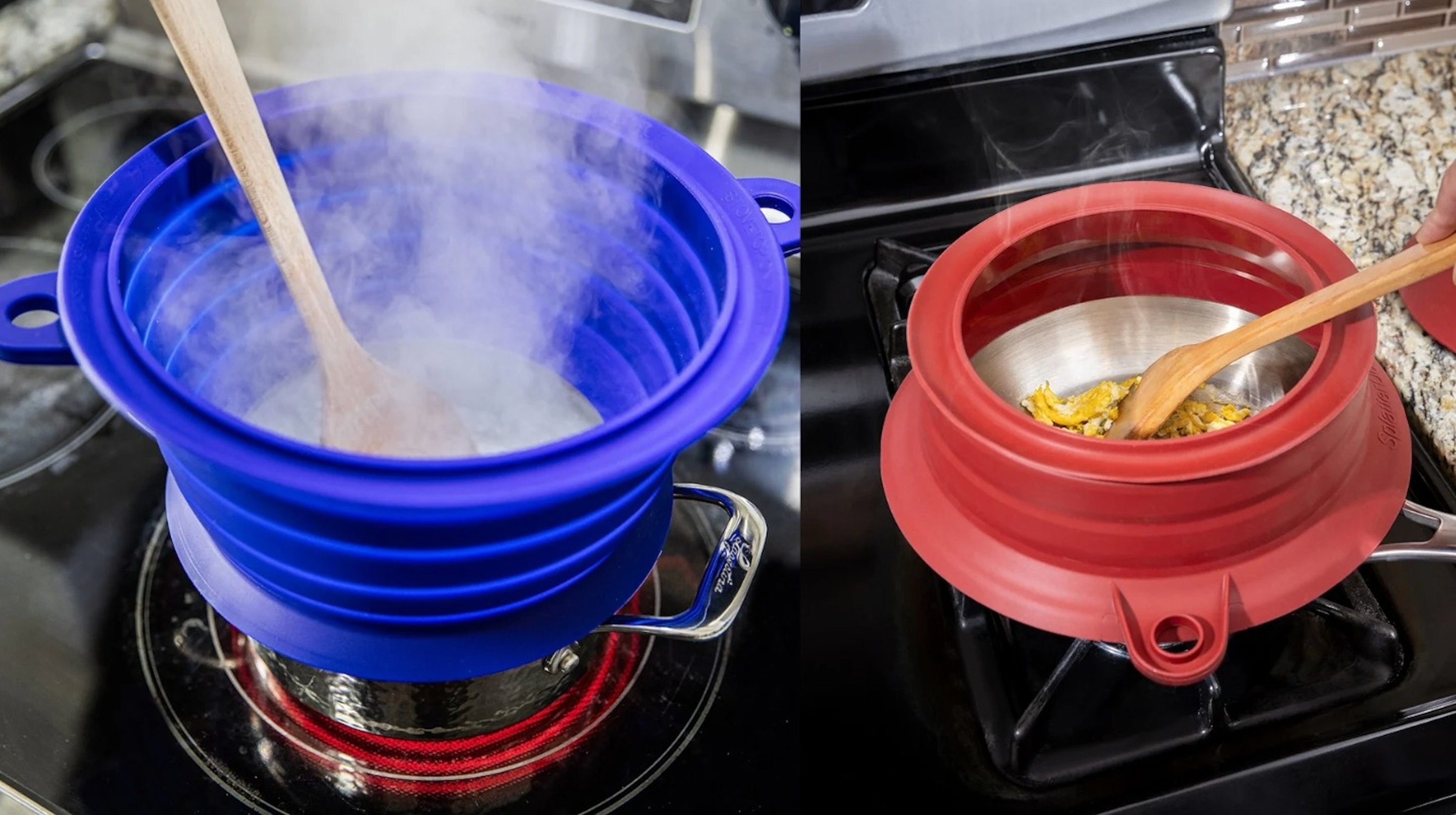 L.ī.Q.: Silicone Stovetop Splatter Guard