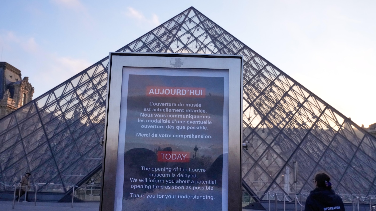 Louvre workers vote to strike in another blow to the Paris museum Louvre workers vote to strike in another blow to the Paris museum