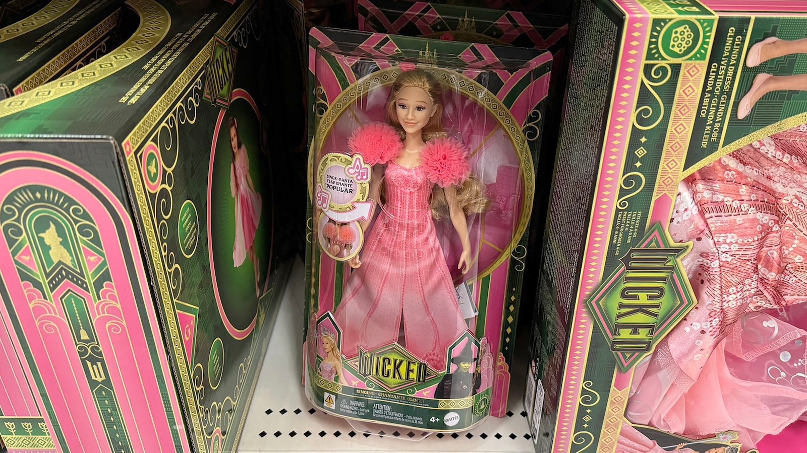 Mattel apologizes for link to porn site on 'Wicked' movie doll boxes