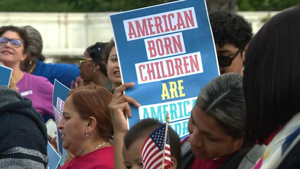Video Justices hear arguments in birthright citizenship case - ABC News