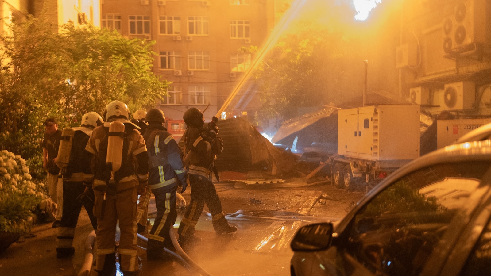 Kyiv comes under fire from missile, drone attack in Russian strike: Mayor